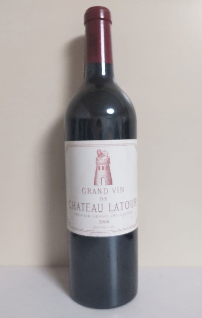シャトーラトゥール 2008 750ml 未開栓 シャトーラトゥール 2008 750ml 未開栓 未開栓 シャトーラトゥール2008