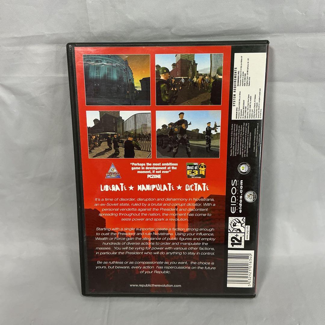 PCゲーム☆『Republic The Revolution』 輸入版☆A226