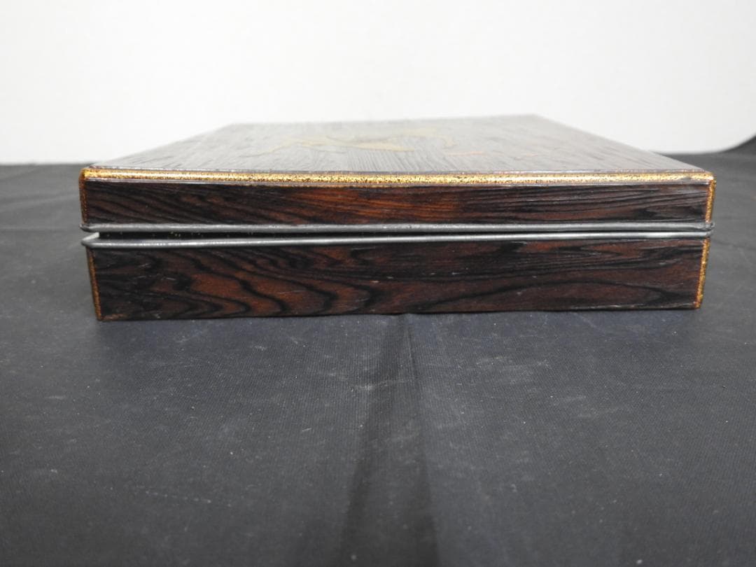 鹿蒔絵硯箱保存箱464