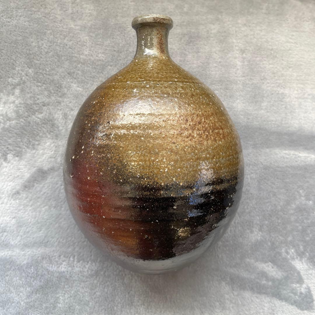 花入　杉原祥公作　丹波焼