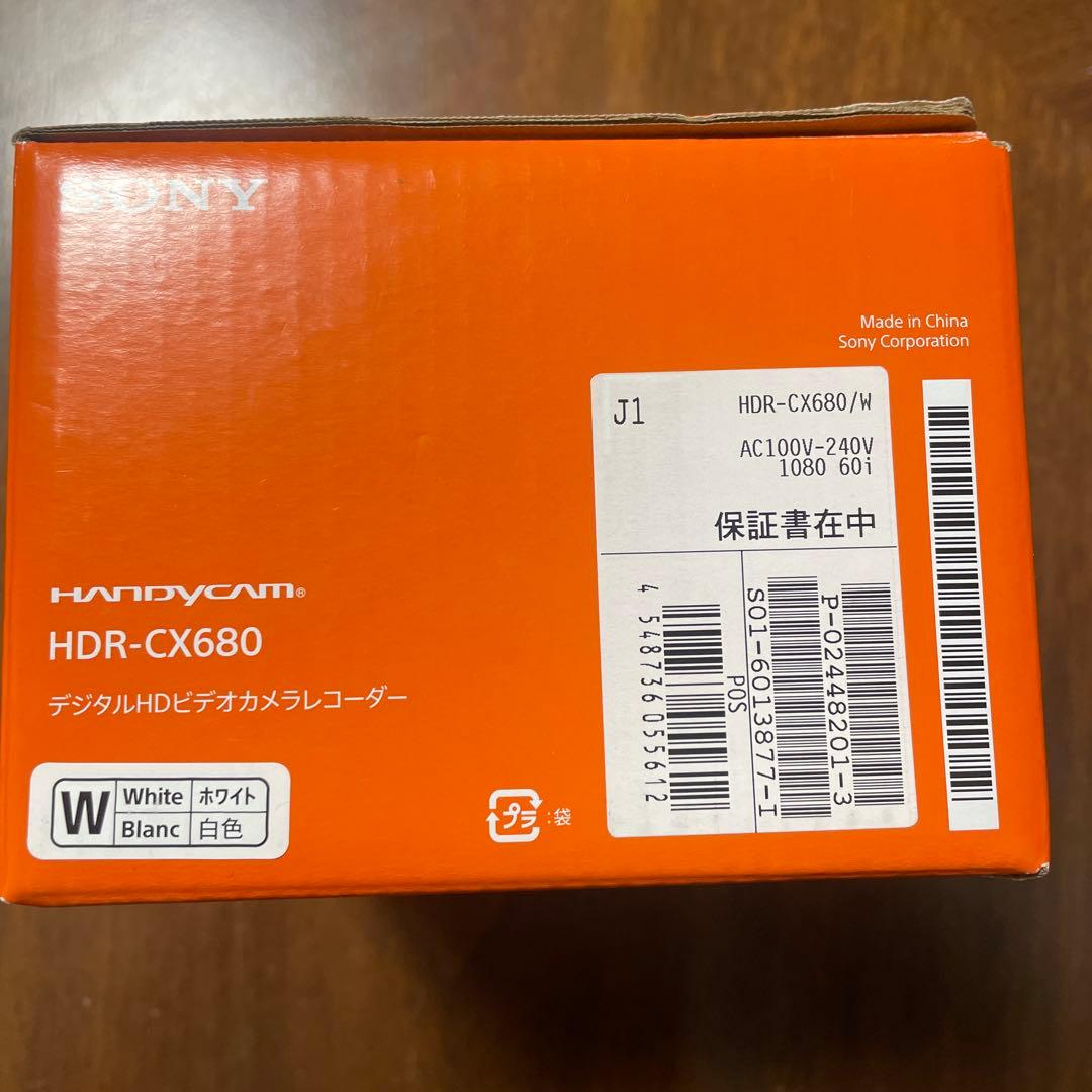 SONY HDR-CX680 ハンディカム ソニー ビデオカメラ 2024年製