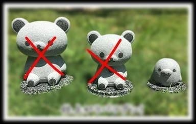 受注品 レア 数量限定 天然みかげ石スタチュー キイロイトリ リラックマ - 【限定】天然みかげ石スタチュー（キイロイトリ