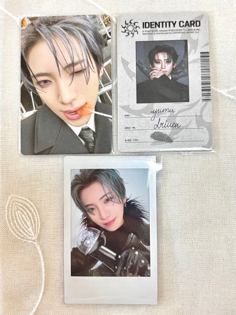 &TEAM 月狼 直筆サイン入り 撮り下ろしチェキ YUMA ユウマ