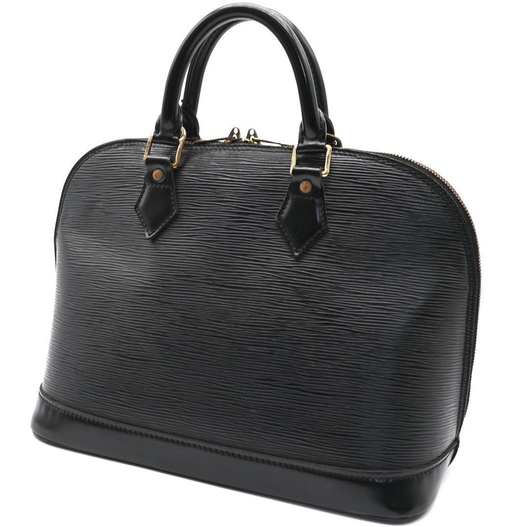 ルイヴィトン エピ アルマPM ハンドバッグ ブラック アルマ ノワール 黒