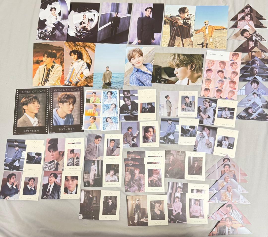 SEVENTEEN グッズ トレカ うちわ まとめ売り ミンギュ