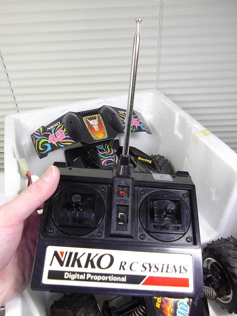 ニッコー 1/8 大型 トイラジ ラジコン スーパーディテクター 昭和レトロ