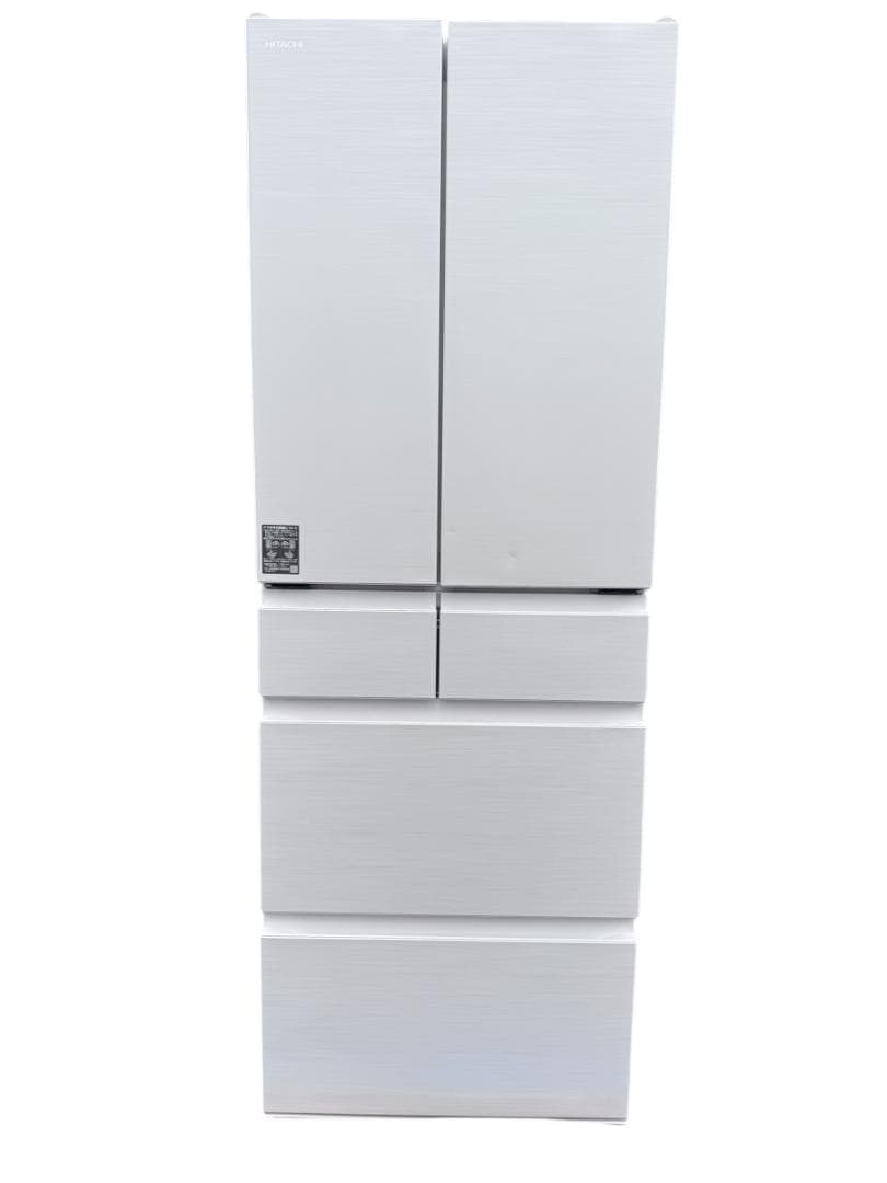 日立 HITACHI 冷蔵庫 R-HWC54T 540L 6ドア ピュアホワイト｜日立 R