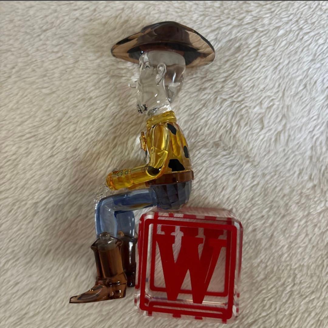 ディズニー　トイストーリー　スワロフスキー ウッディ 美品