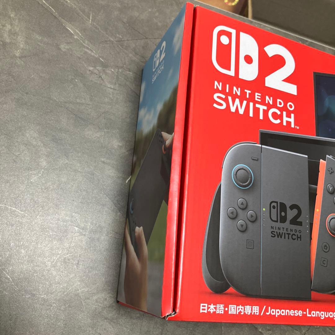 （最終値下げ）新品未使用　Nintendo Switch2 本体　保証書付き