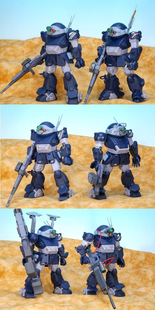 中古 35MAX装甲騎兵ボトムズ コマンドフォークト 7点セット V