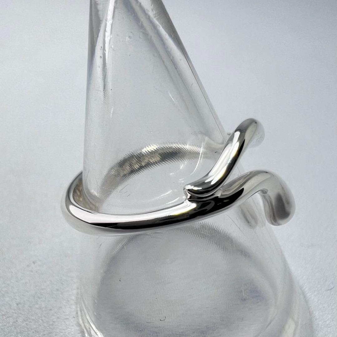 ティファニー　ティアドロップリング　11号 シルバー925