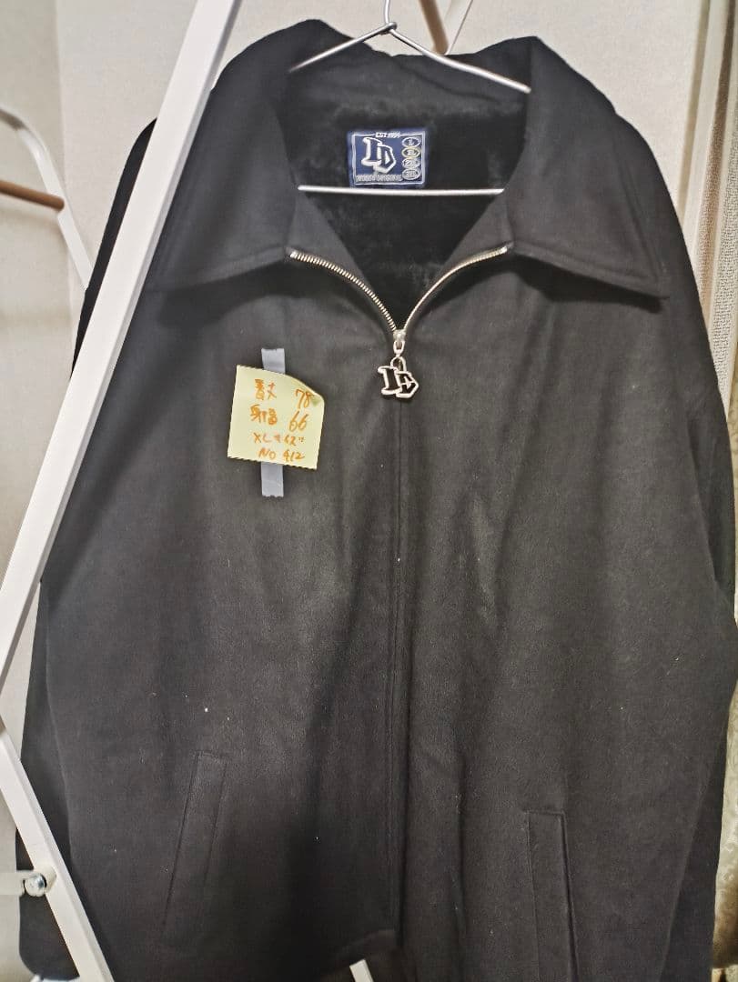 レア　b系ストリートINDOOR ORIGINALブラックジャケット XLサイズ