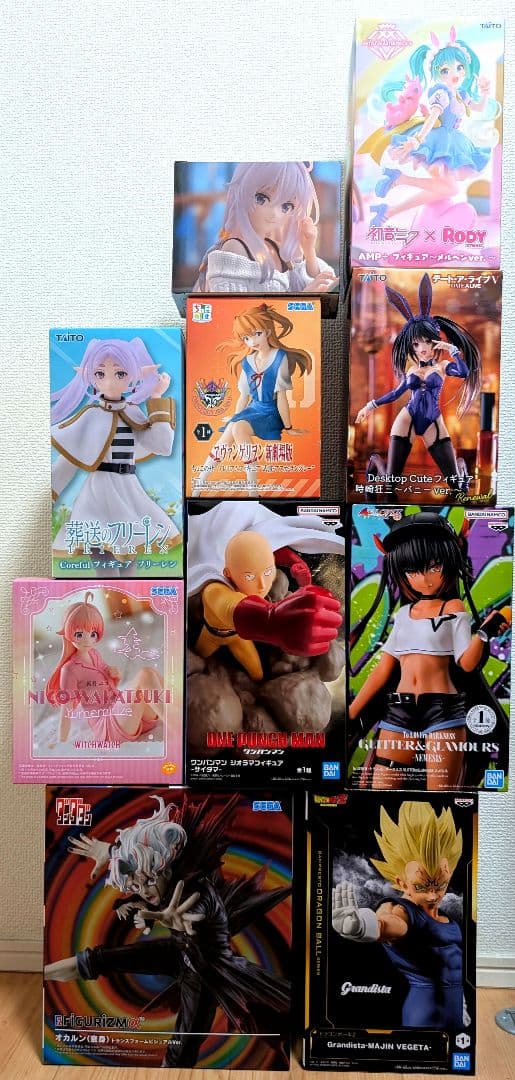 【オカルン/フリーレン/イレイナ/ワンパンマン他】プライズ10体セットまとめ売り 葬送のフリーレン AMP＋フィギュア フリーレン 10体セット！ - メルカリ