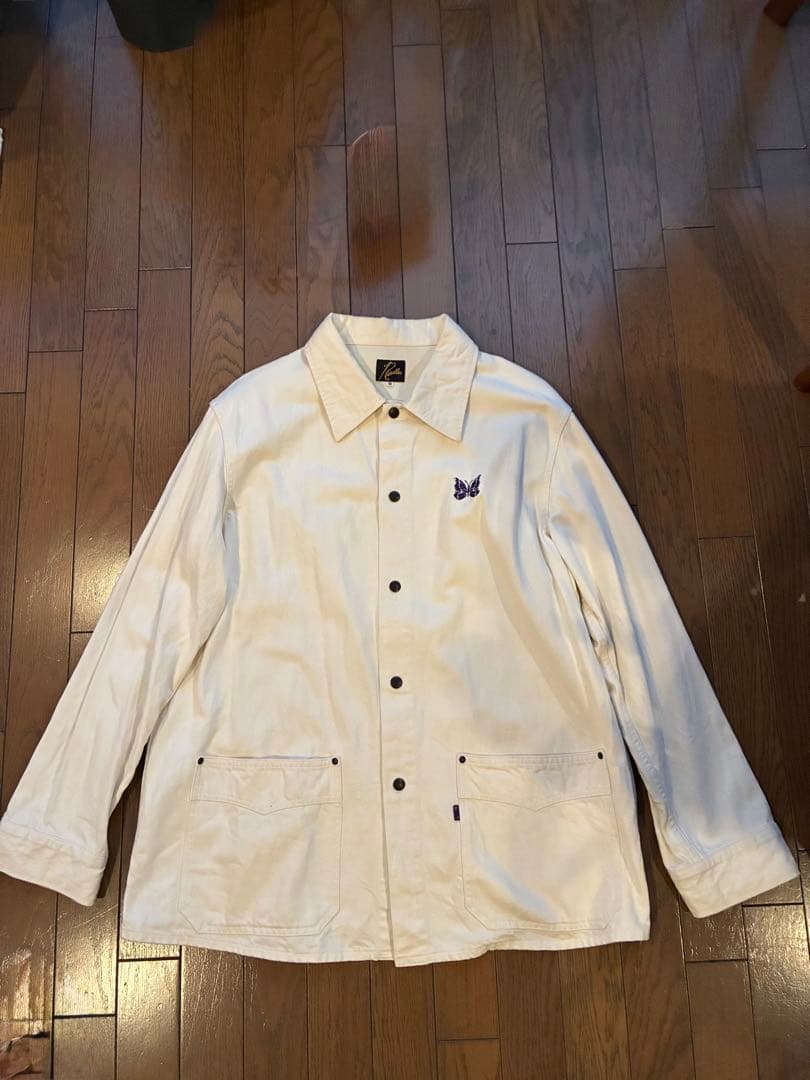 needles x beauty and youth カバーオール ホワイト