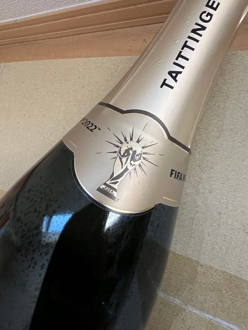Taittinger 2022年 FIFAワールドカップ記念ボトル 1本 ワールドカップ