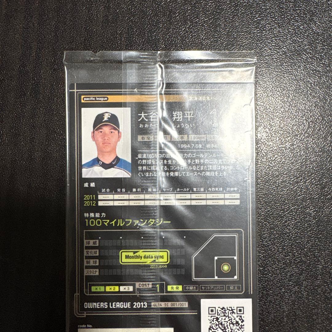 POKEさん専用　大谷翔平オーナーズリーグ2013 インフィニティ　投手版
