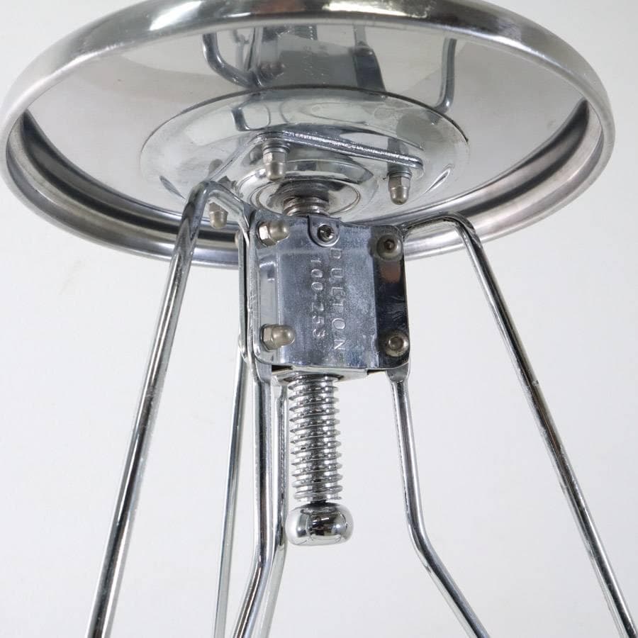 ダルトン クリッパー2 昇降式スツール クローム 100-253
