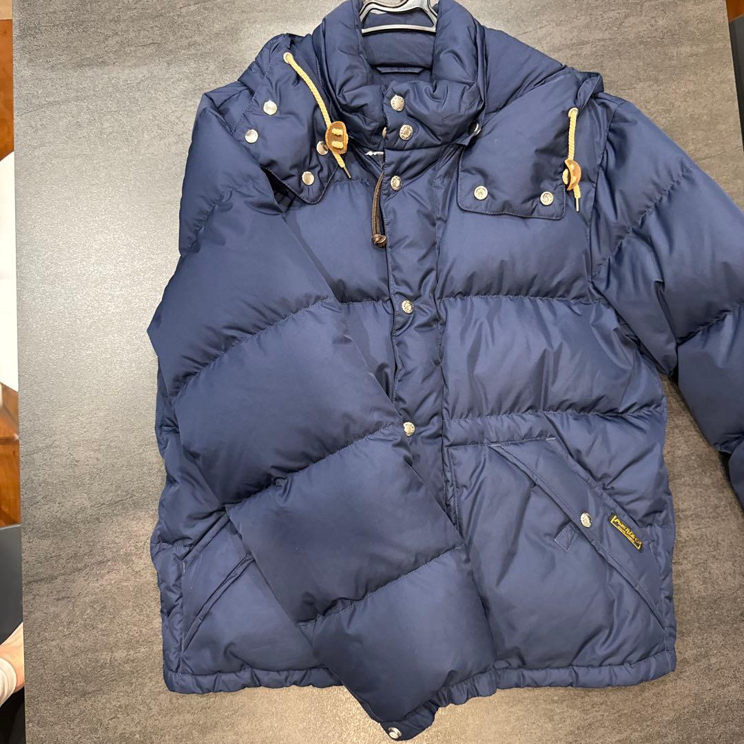 ポロラルフローレン　ネイビー　ダウンジャケット