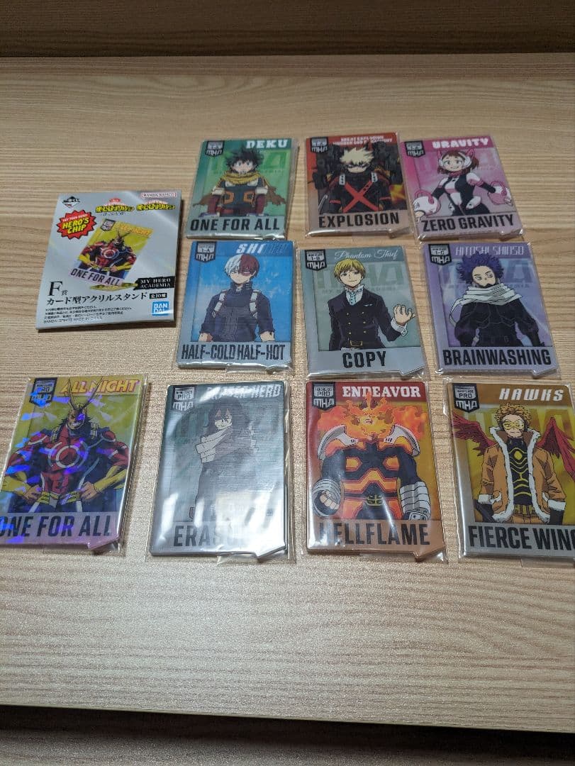 一番くじ　僕のヒーローアカデミア　連なる星霜　　コンプ　紡ぐ力　D賞　ホークス