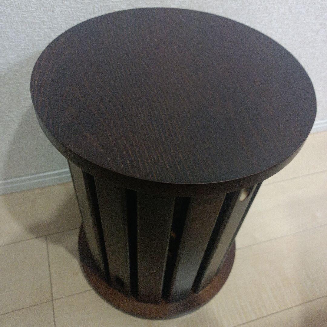 天然木 サイドテーブル スツール 4脚セット スタッキング北欧 モダン シンプル