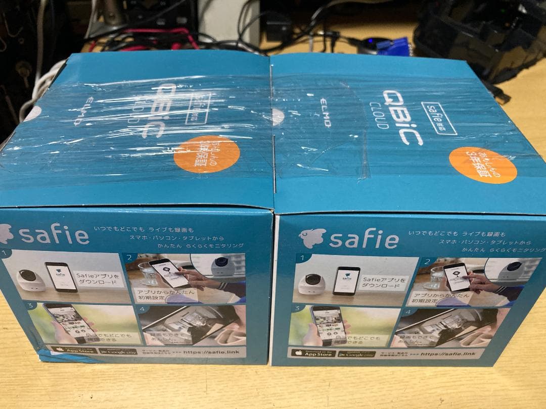 エルモ safie QBiC CLOUD CC-2L 防犯カメラ 2個セット