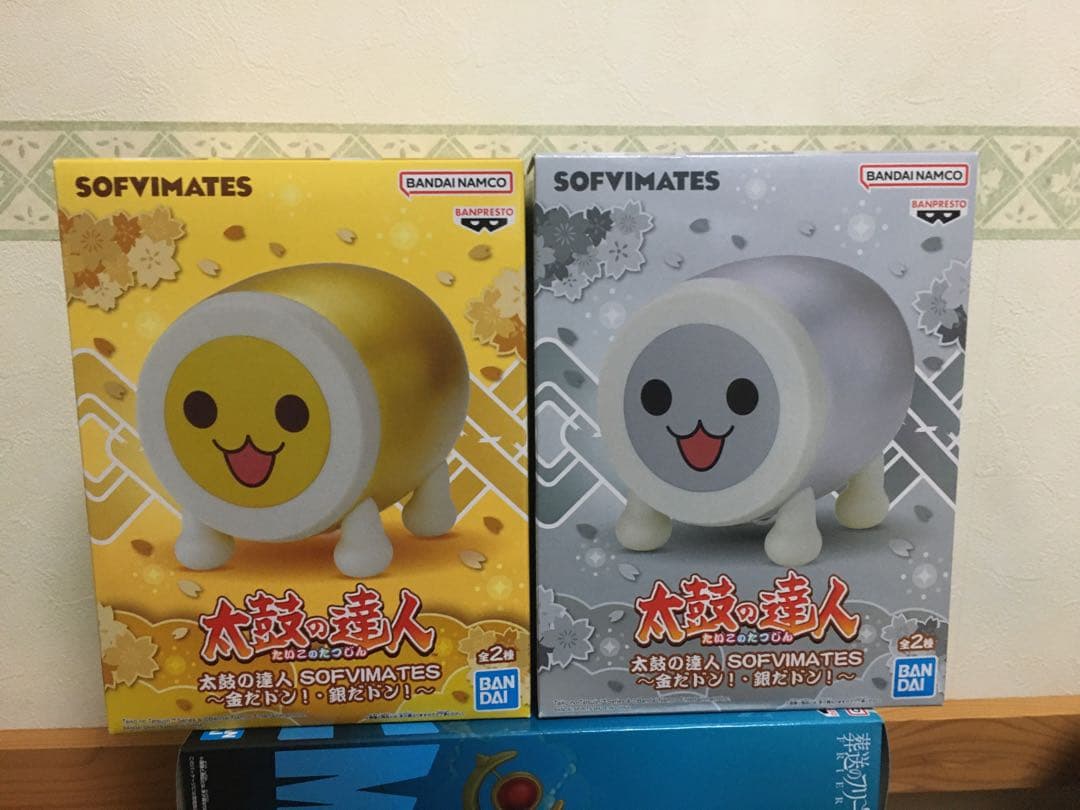 太鼓の達人 ナムコ限定 SOFVIMATES 金だドン！銀だドン！2種 - メルカリ