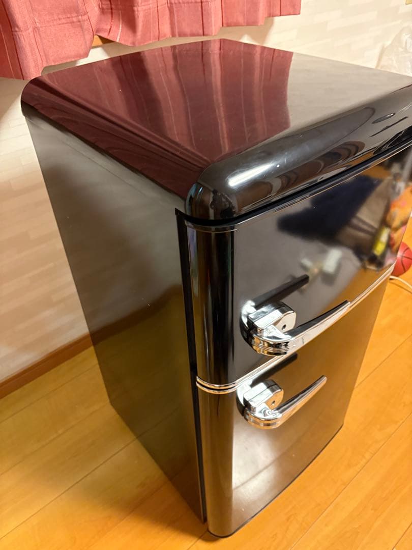 【送料無料‼️】アイリスオーヤマ　冷蔵庫81L レトロスタイル 2ドア✨2022年