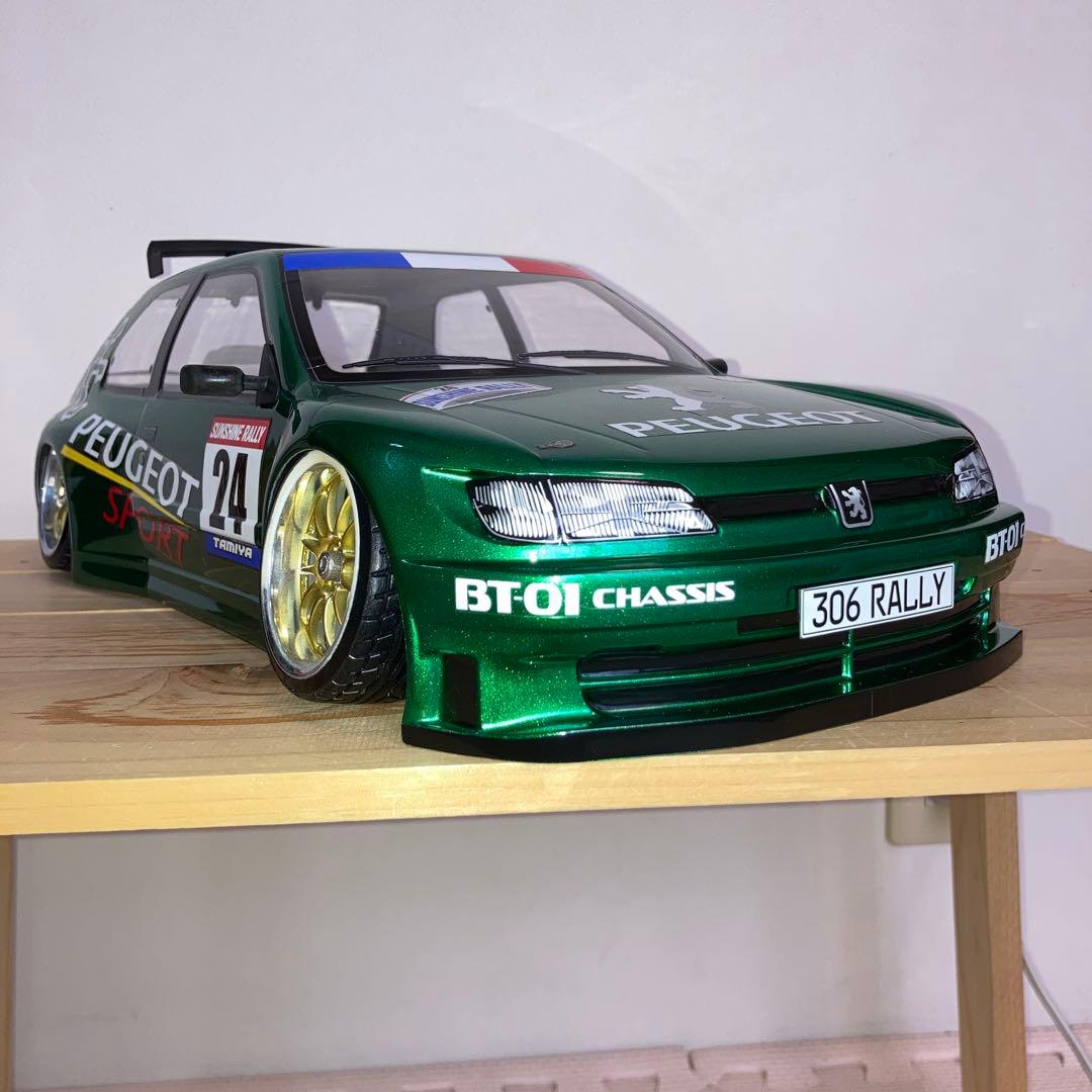 タミヤ　プジョー 306 マキシ ボディ