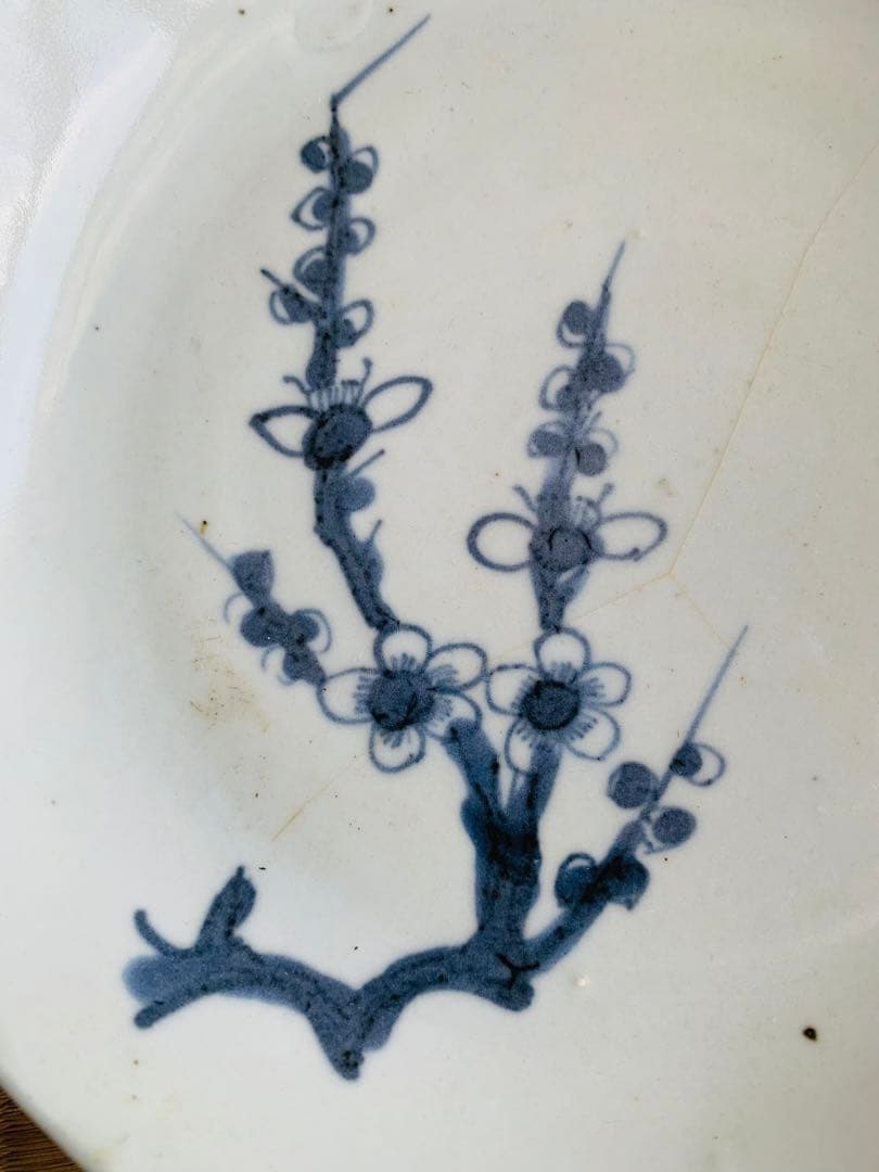 中国明時代末期染付お皿