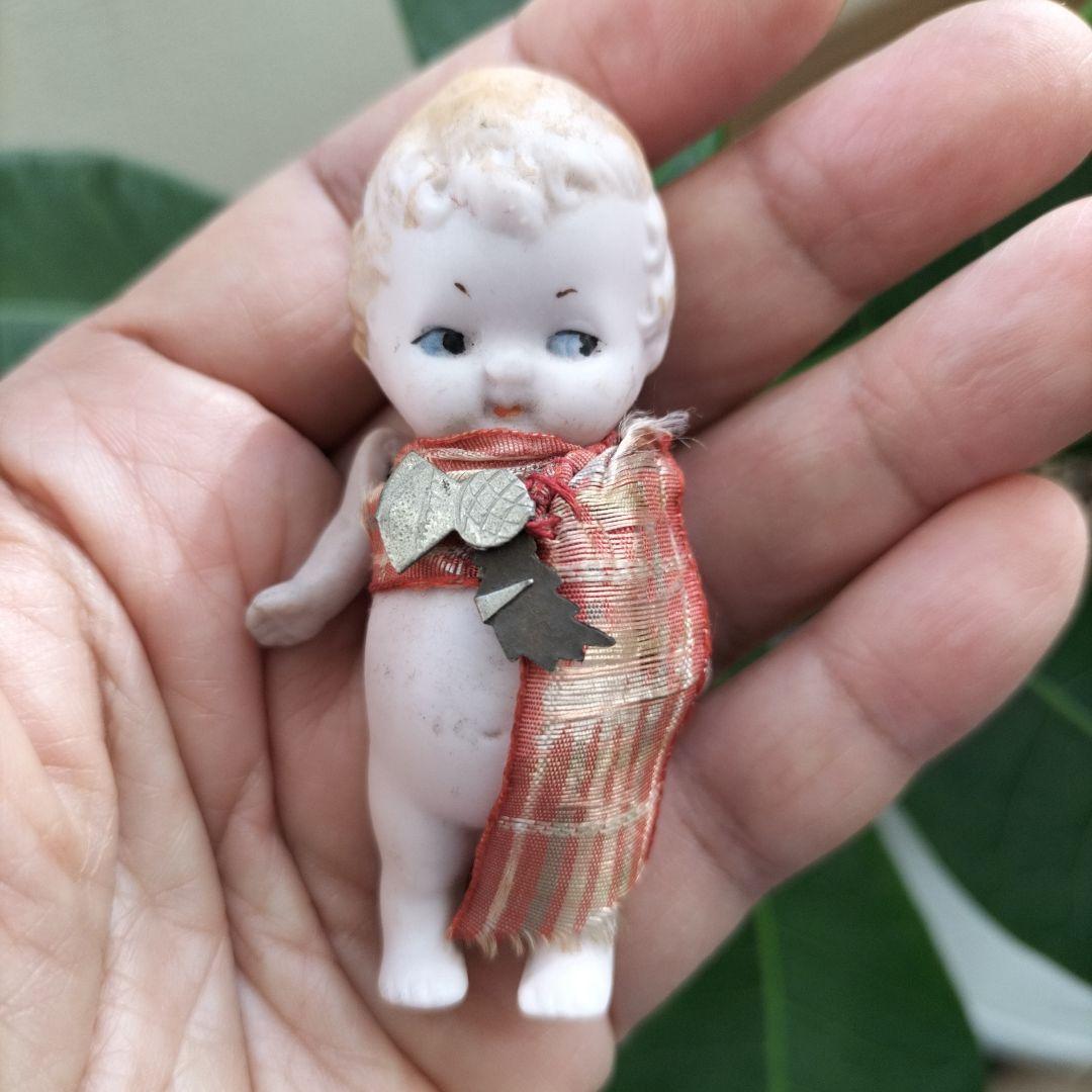 ドイツ ビンテージ ミニチュアビスクドール スコットランド土産 - メルカリ