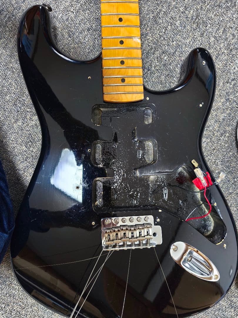 メーカー不明Fenderデカール ブラック ジャンク