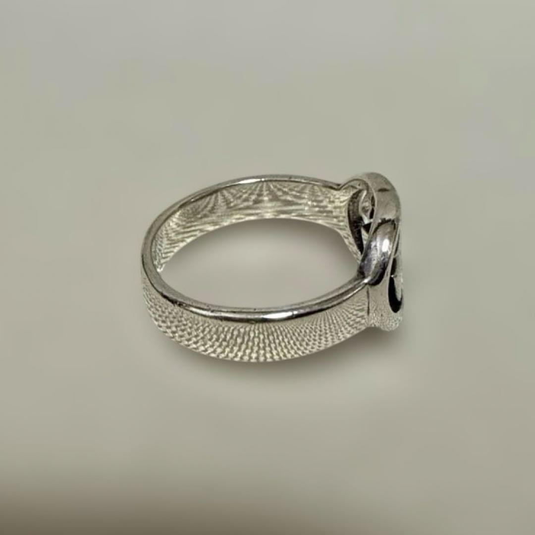 【やんつけ】GUCCI GGロゴリング シルバー 21