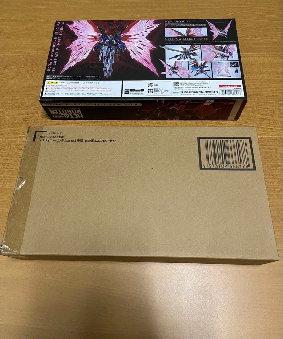メタルロボット魂 デスティニーガンダムSPECⅡ ゼウスシルエット　光の翼セット
