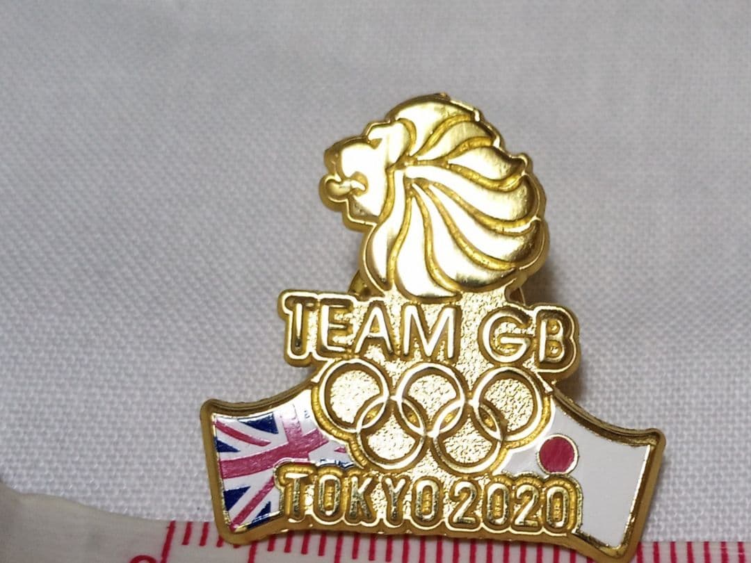 イギリス代表　ピンバッチ　GREAT BRITAIN 東京オリンピック2020