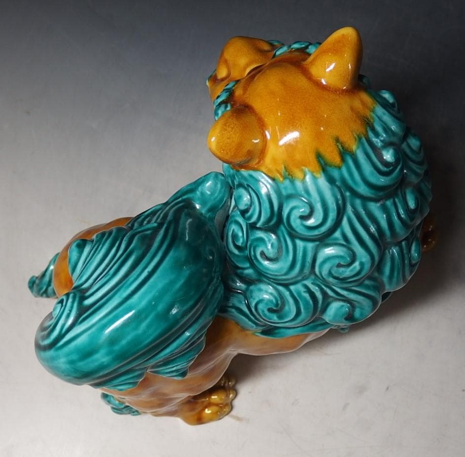 二代浅蔵五十吉作/獅子置物/共箱/晩年作!/美品！ - メルカリ