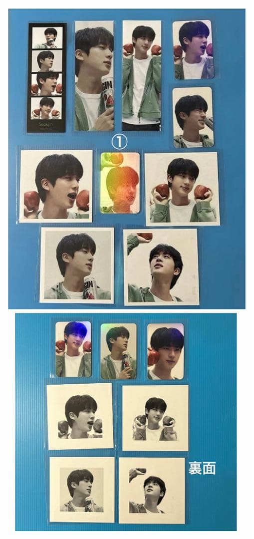 BTS JIN アクリルフォトアルバムキーホルダー（R）