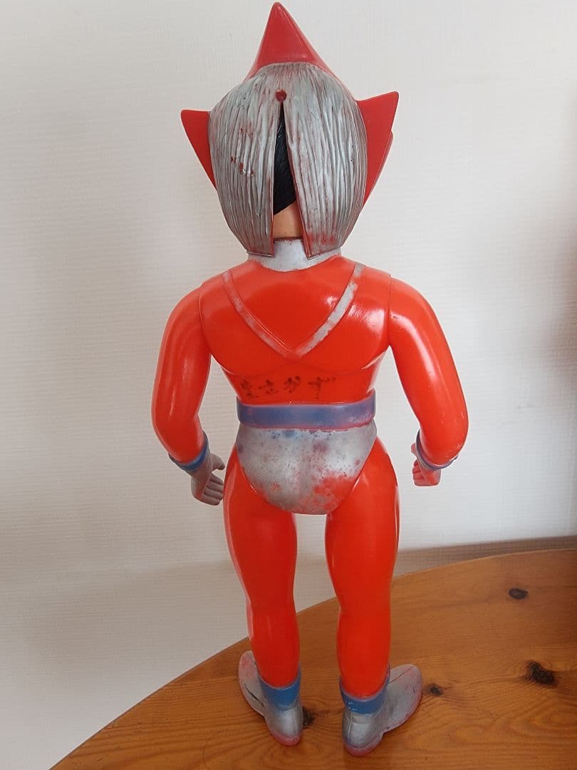 ゴッドマン　ソフビ　ブルマァク　　面取れ　３２センチ　貴重　当時物