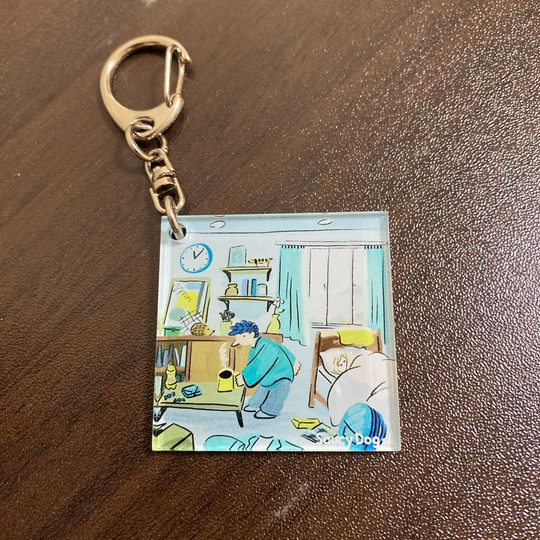 サウシードッグ アクリルキーホルダー 6個セット Saucy Dog グッズ