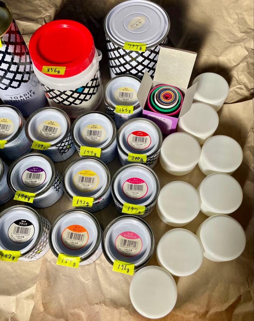 アメリカンフラワー　ディップアート　材料　まとめ売り