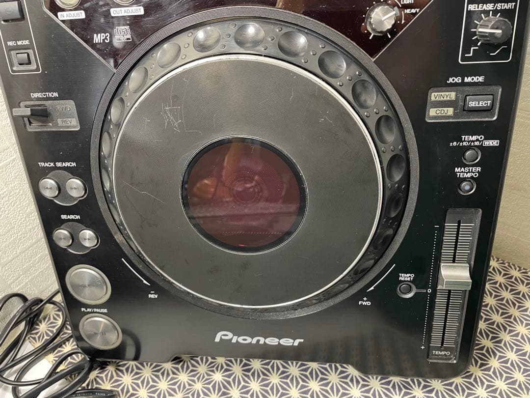 pioneer dj パイオニア CDJ-1000mk3 回転部メンテナンス