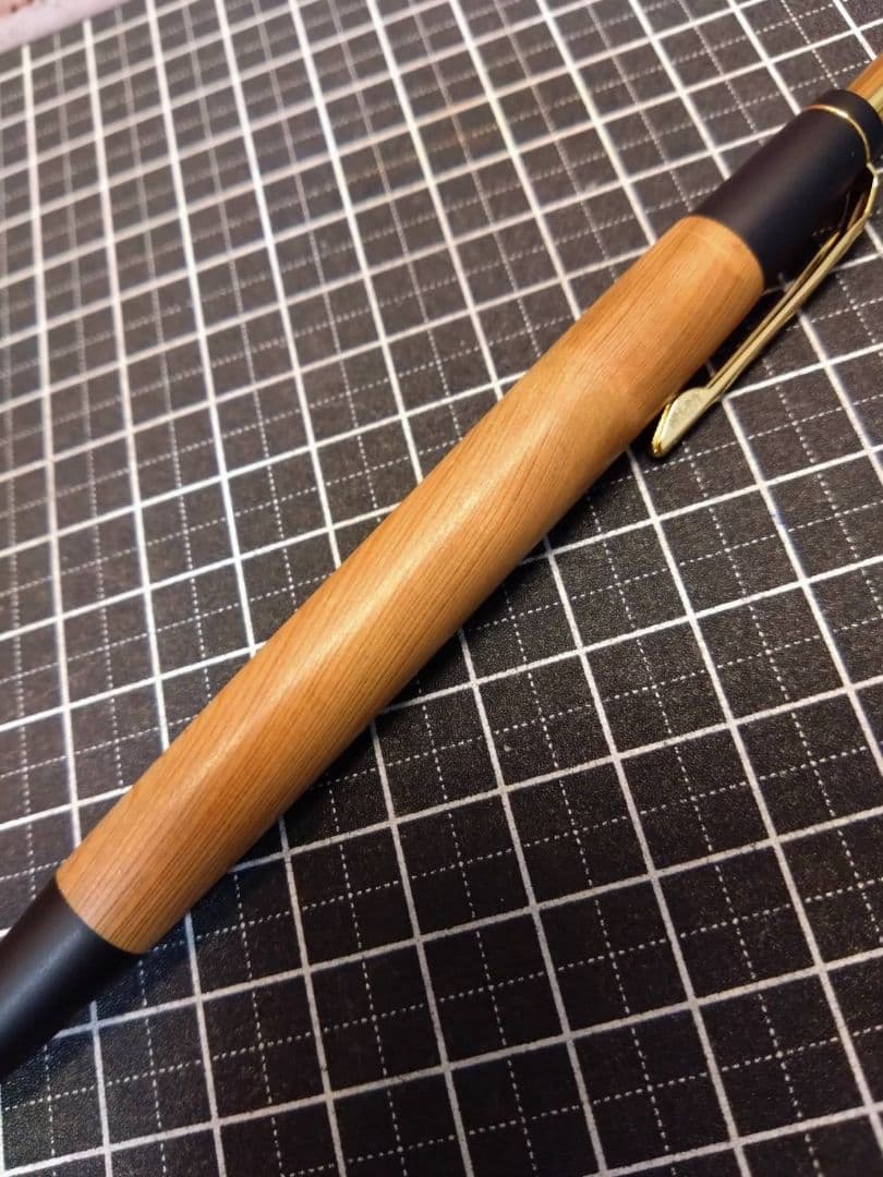 野原工芸 シャーペン 新型 屋久杉 0.5mm パンフ 記念ノート