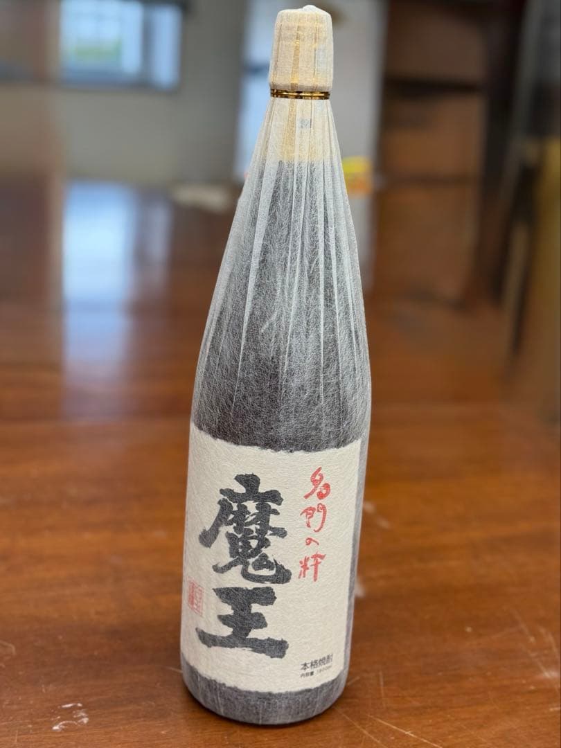 プレミアム焼酎【魔王】（2025年8月25日）※夏に詰口したての新品　専用箱で 楽天市場】【芋焼酎】 魔王 （箱なし） アルコール度数：25度 容量