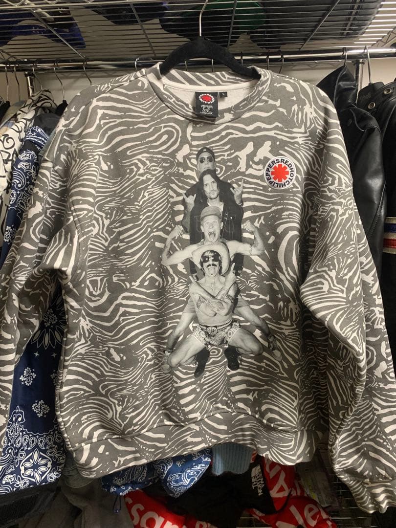 レッチリ ツアー グッズ ゼブラ スウェット L Red Hot Chili Peppers