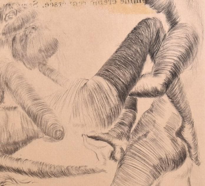 ☆処分価格☆【真作】☆金子國義 / 銅版画・手彩色 / 金子国義