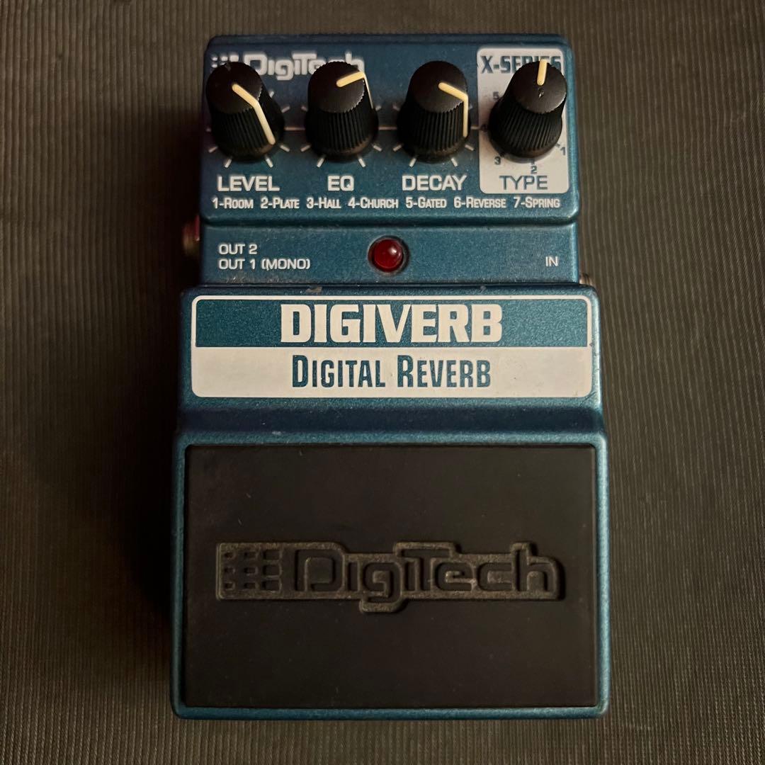 DigiTech DIGIVERB デジタルリバーブ