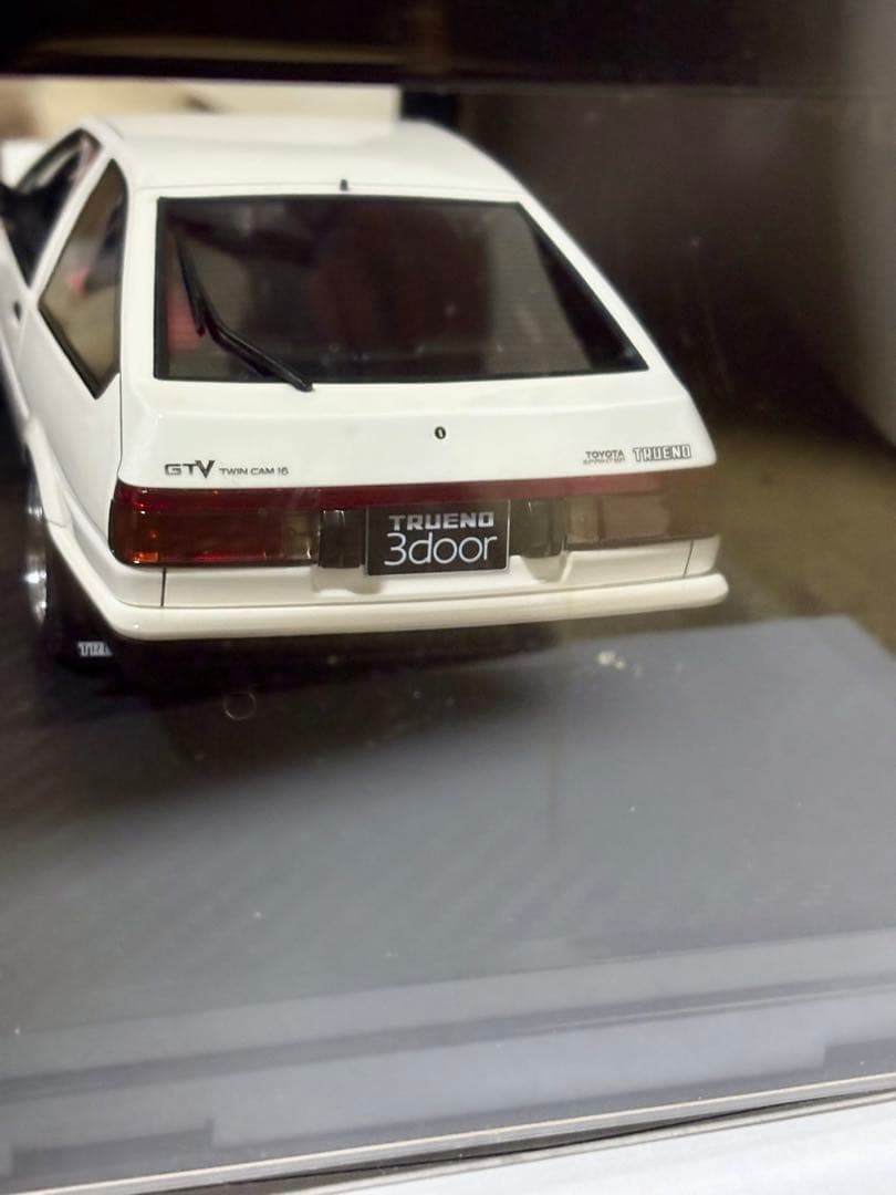 希少 IG0540 1/18 スプリンター トレノ ホワイト