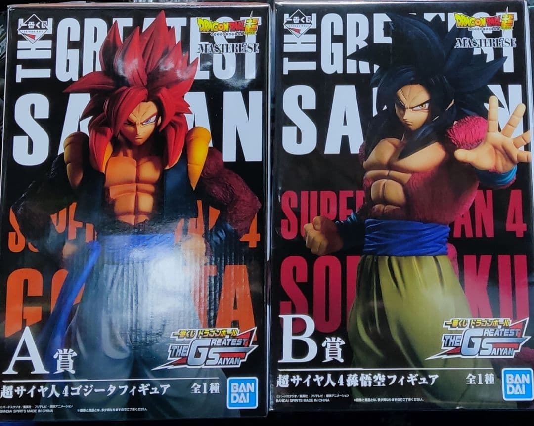 ドラゴンボール フィギュア 一番くじGREATEST SAIYAN 2点セット ✨新品未開封✨一番くじ THE GREATEST SAIYANフィギュア セット THE