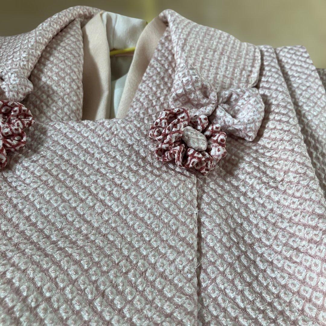 正絹　七五三　三ツ身祝い着　被布