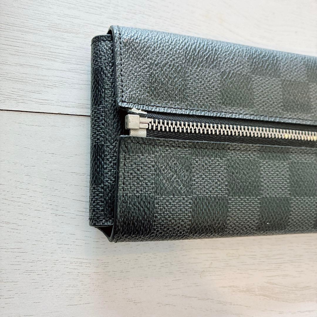 美品 ルイヴィトン ダミエ グラフィット エキュイ エクスペール ペンケース