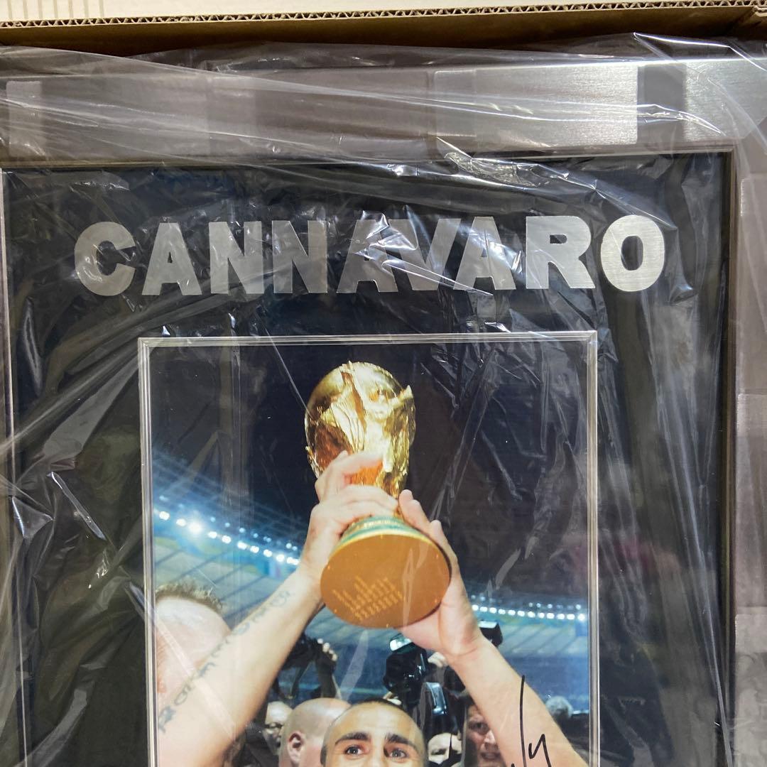 ファビオ・カンナヴァーロ直筆サイン入りフォト 額入り